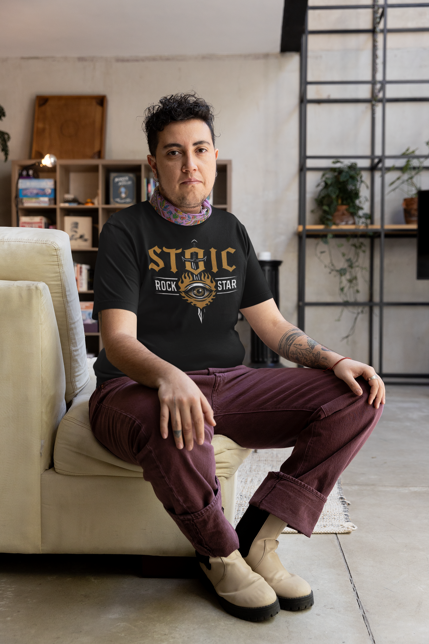 Stoic Rockstar - Gold Shirt